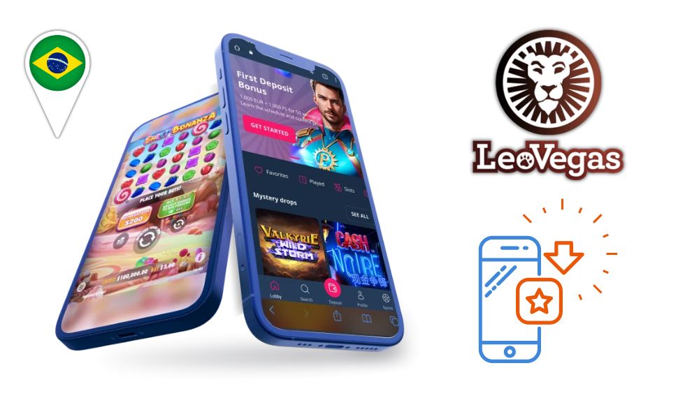 Baixe e instale o aplicativo LeoVegas Casino